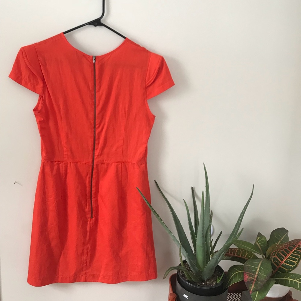 Red ASOS dress - Picture 4 of 4